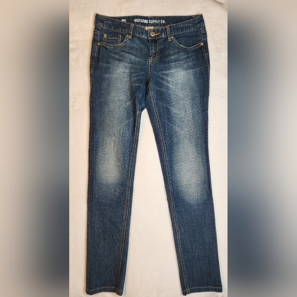 Mossimo Supply Co Womens 9 Blue Jean Denim Skinny